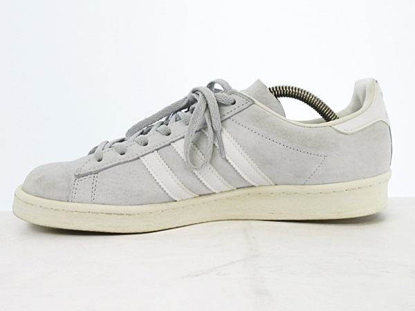 アディダスオリジナルス Adidas Originals Campus 80s スニーカー スエード 26 5 灰 グレー 白 ホワイト G メンズ 076 ベクトルパーク