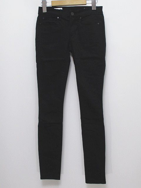 ギャップ Gap Legging Jean ロング丈 パンツ スキニー スリム 22 ブラック 黒 綿 コットン ストレッチ 色落ち加工 レディース 077 ベクトルパーク