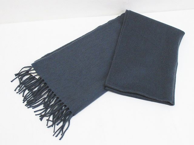 未使用品 エルメス HERMES カシミヤ 100％ ストール マフラー 大判 