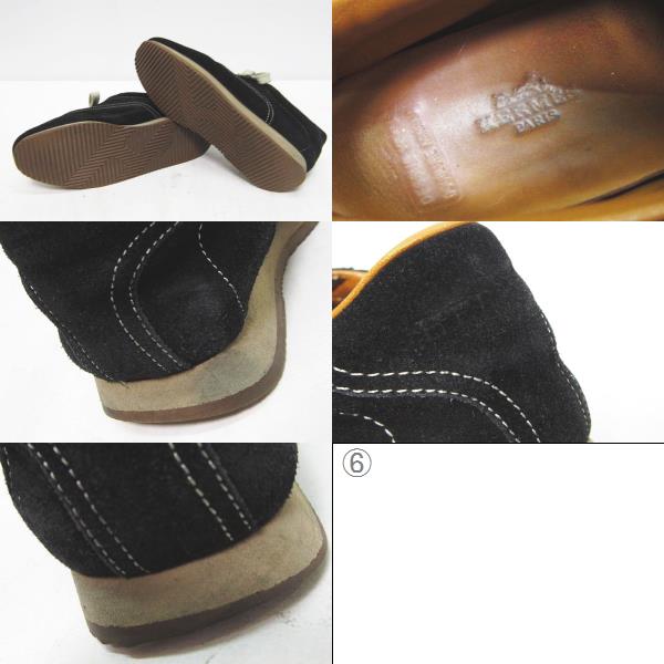 エルメス HERMES スニーカー ローカット クイック ステッチ 36.5 