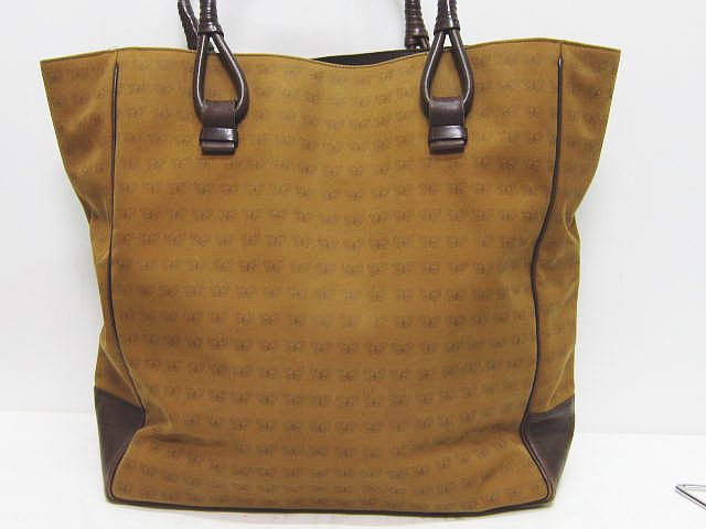 ボッテガヴェネタ BOTTEGA VENETA トートバッグ コンビ素材 蝶総柄 