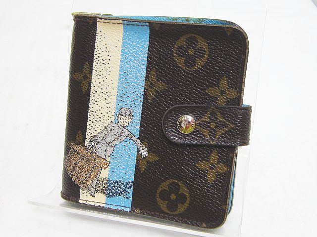 ルイヴィトン LOUIS VUITTON M60036 コンパクト ジップ モノグラム 