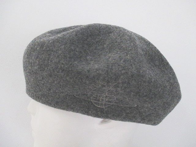 ヴィヴィアンウエストウッド Vivienne Westwood ベレー帽 刺繍 オーヴ