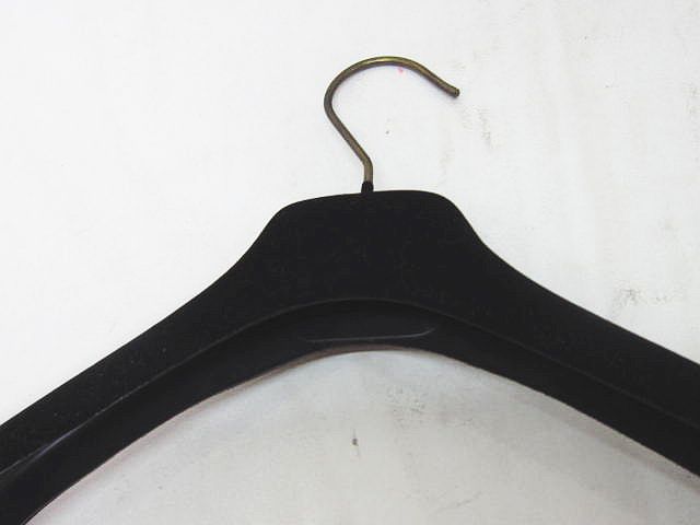 シャネル 販売 CHANEL ハンガー 2本セット ココマーク 黒 シャネル