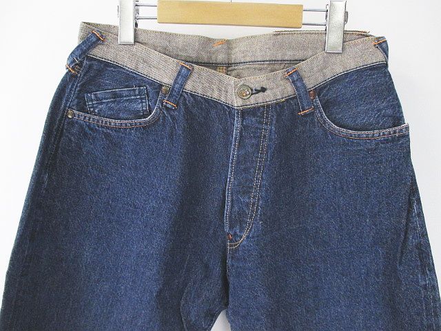 【希少デザイン】EVISU YAMANE 1959 34×36 デニム エヴィス EVISU YAMANE 1959 デニムパンツ ジーンズ ボタンフライ 36