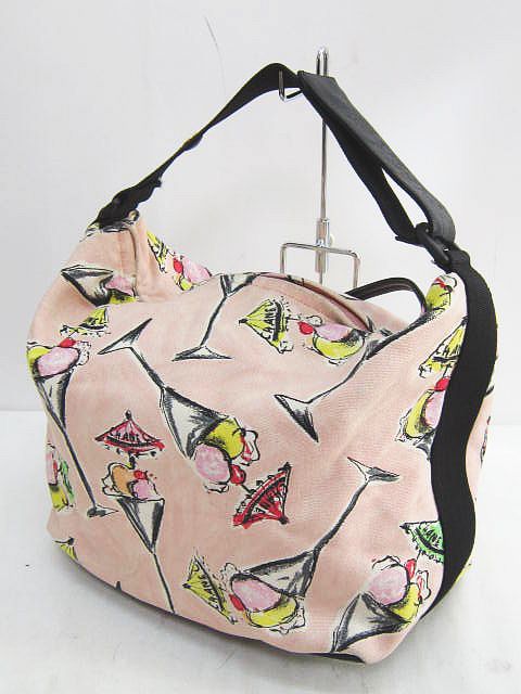CHANEL　シャネル　ショルダーバッグ　パフェ　ピンク シャネル CHANEL ワンショルダー バッグ パフェ スイ－ツ柄