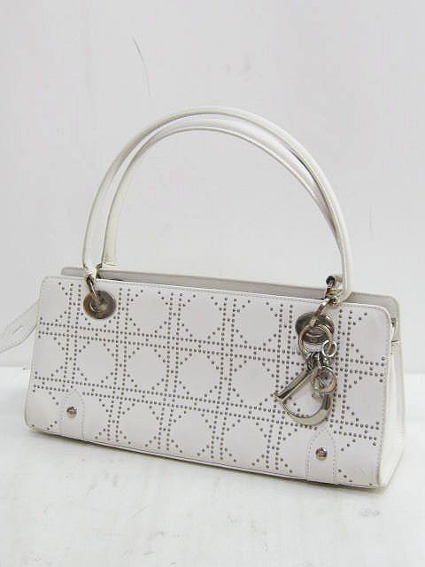 クリスチャンディオール Christian Dior ハンドバッグ スタッズ 