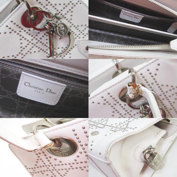 クリスチャンディオール Christian Dior ハンドバッグ スタッズ 