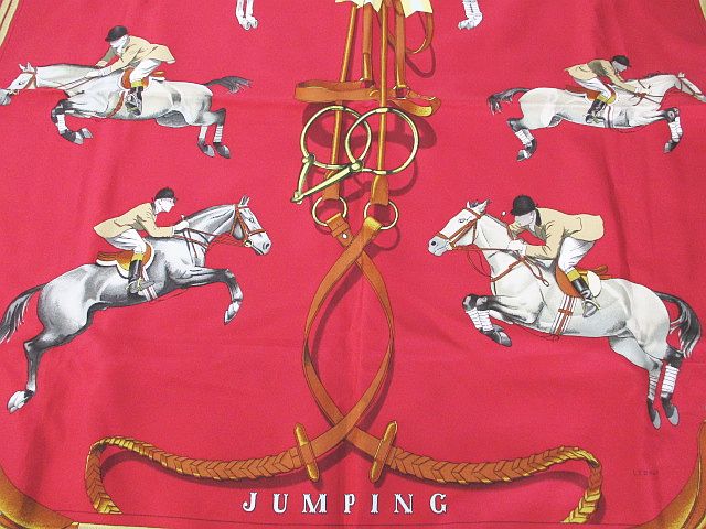 エルメス HERMES カレ スカーフ JUMPING ジャンピング - バンダナ 