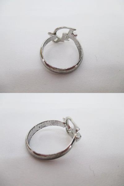 ディオール Dior ロゴ リング 指輪 シルバー系 9号 総重量 2.2g