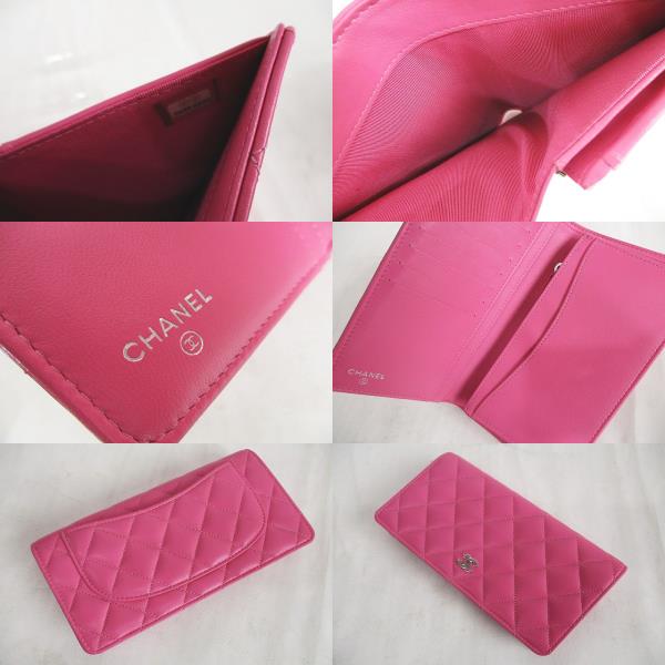 未使用品 シャネル CHANEL マトラッセ 長財布 A31509 CC ココマーク 
