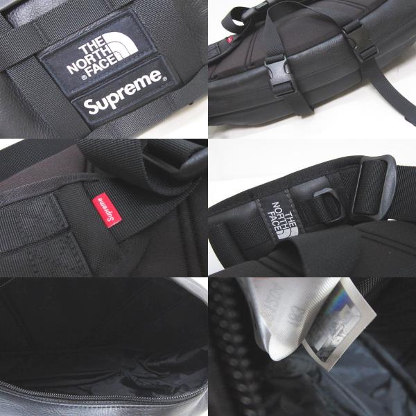 未使用品 ザノースフェイス THE NORTH FACE supreme leather waist bag  
