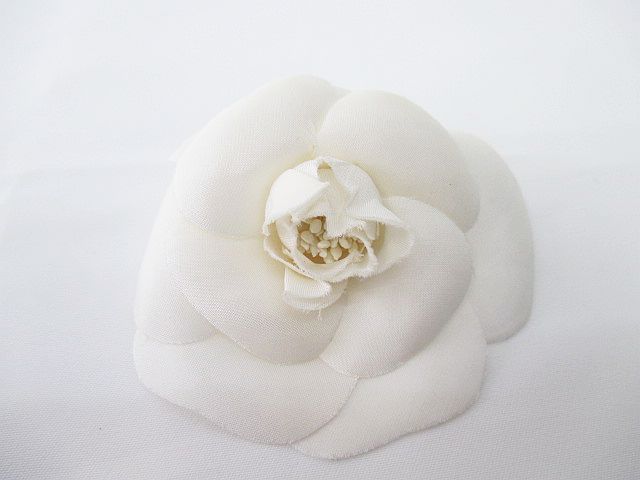 シャネル CHANEL カメリア コサージュ ブローチ 花 ピンブローチ  