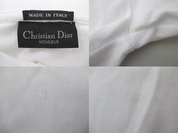 クリスチャンディオール Christian Dior 半袖 ポロシャツ カットソー 