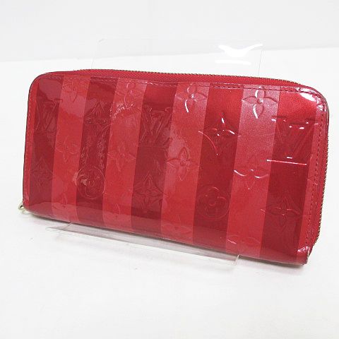ルイヴィトン LOUIS VUITTON ヴェルニ M91718 長財布 レイユール 