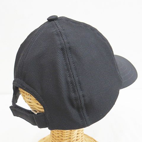 DIOR HOMME ATELIER アトリエロゴ刺繍　キャップ ブラック Christian Dior Atelier Logo Embroidered Baseball Cap Black