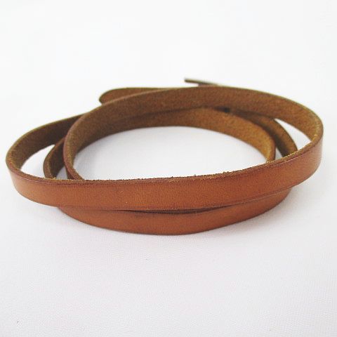 エルメス HERMES アピ3 レザー ブレスレット 3連 ブラウン 茶系 エルメス HERMES アピ3 レザー ブレスレット 3連 ブラウン 茶系