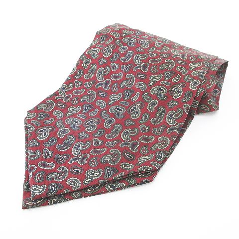 希少【Burberrys最高級ライン】バーバリーロンドン アスコットタイ