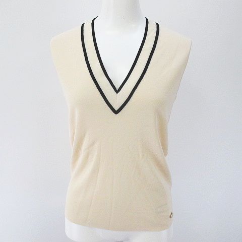 未使用品 シャネル CHANEL P47678K06020 14C ノースリーブ ニット 