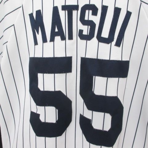 ミズノ MIZUNO ニューヨークヤンキース Yankees #55 MATSUI Majestic 