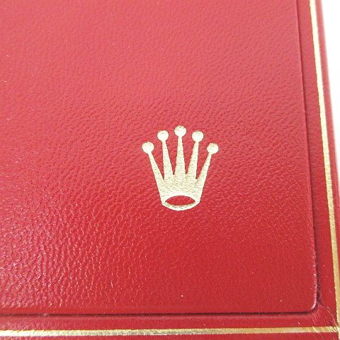ROLEX 赤ケースと付属品 ロレックス ROLEX 外箱 内箱 冊子 腕時計入れ 純正 付属品 赤系