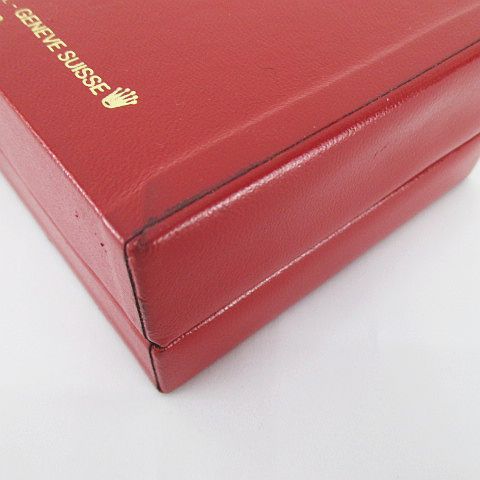 ROLEX 赤ケースと付属品 ロレックス ROLEX 内箱 腕時計入れ 純正 付属品 赤系 レッド