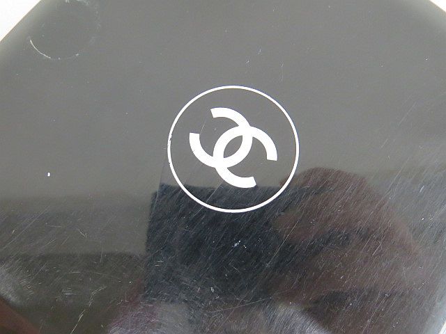 シャネル CHANEL ミラー 手鏡 ハンド ブラック 黒系 レディース
