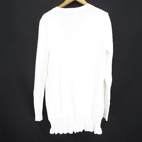 フォクシーニューヨーク FOXEY NEW YORK ロングスリーブラッフルヘム 