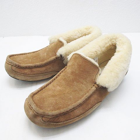 アグ オーストラリア Ugg Australia グラント ムートン スリッポン シューズ M Grantt シープスキン 25 ベージュ メンズ 077 ベクトルパーク