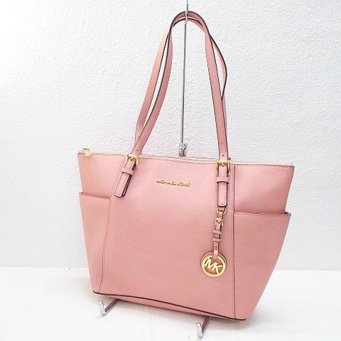 マイケルコース Michael Kors トートバッグ チャーム サイドポケット ピンク レディース 077 ベクトルパーク