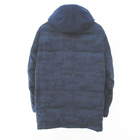 ランバンオンブルー LANVIN en Bleu 迷彩柄 ダウンジャケット コート  