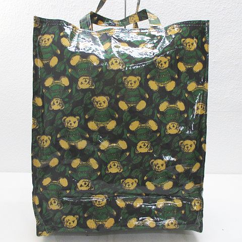 ハロッズ Harrods トートバッグ ハンド ベアプリント ブラック