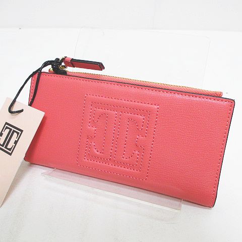 未使用品 イヴァンカ トランプ Ivanka Trump 長財布 刺繍 ピンク 