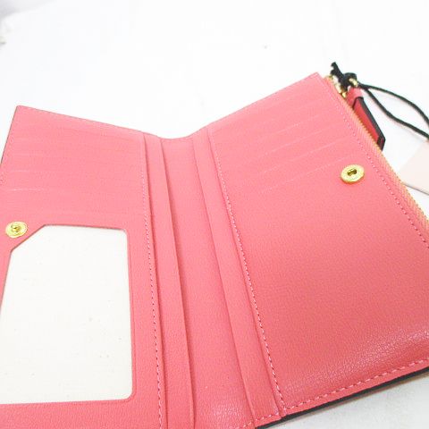 未使用品 イヴァンカ トランプ Ivanka Trump 長財布 刺繍 ピンク 