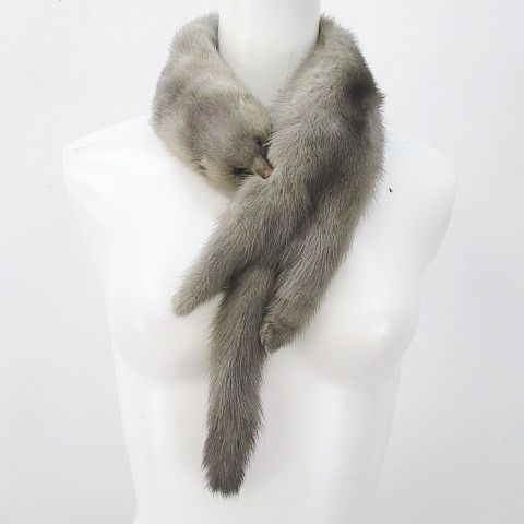 ミンク ファー SAGAfurs 襟巻き ショール マフラー ティペット 佳き 着物 