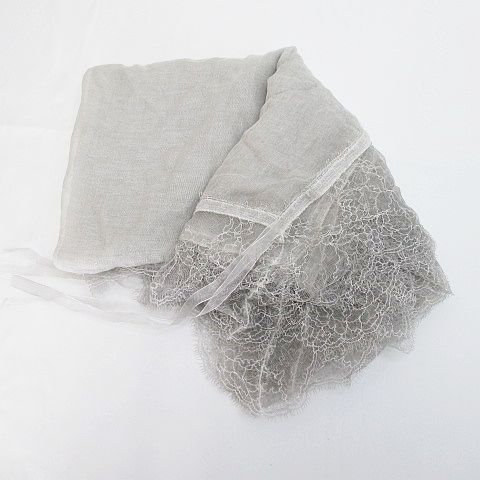 ファリエロサルティ Faliero Sarti ストール マフラー ショール 灰系 