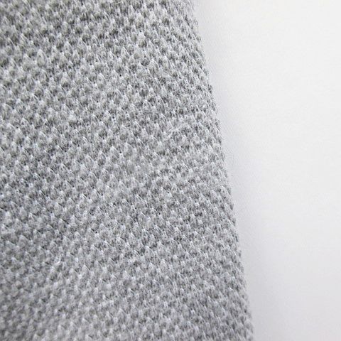 現行品　ZARA ライトグレー ジップアップフェイクウールジャケット　ザラ ジップアップ フェイクウールジャケット - エクリュ | ZARA