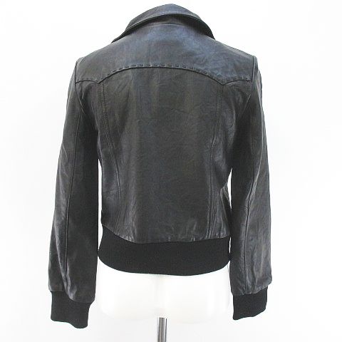 ライダース ラムレザー ローズバッド ROSEBUD レザージャケット ブラック ライダース ラムレザー ローズバッド ROSEBUD レザージャケット
