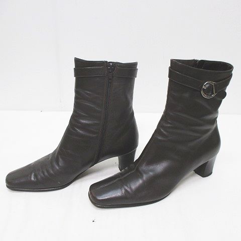 サルヴァトーレフェラガモ Salvatore Ferragamo ショートブーツ 