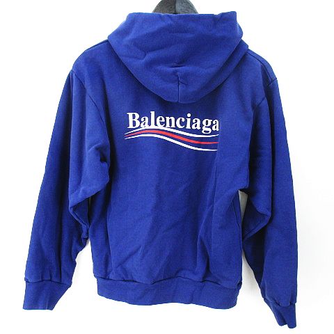 バレンシアガ BALENCIAGA キャンペーンロゴパーカー プリント 