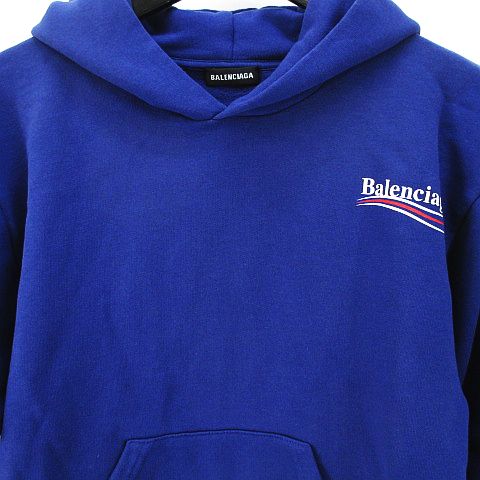 バレンシアガ BALENCIAGA キャンペーンロゴパーカー プリント