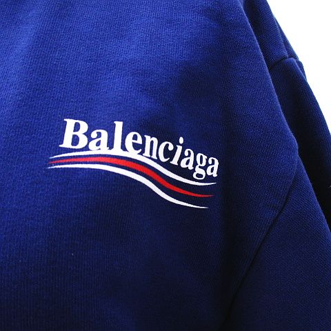 バレンシアガ BALENCIAGA キャンペーンロゴパーカー プリント