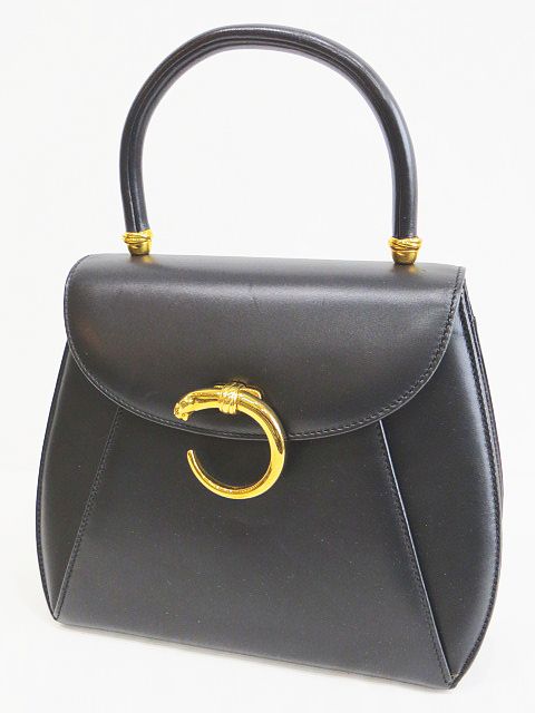 カルティエ Cartier パンサー パンテール ハンドバッグ レザー 