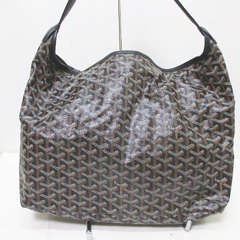 ゴヤール GOYARD フィッジィ ワンショルダーバッグ ロゴ ブラック 黒 