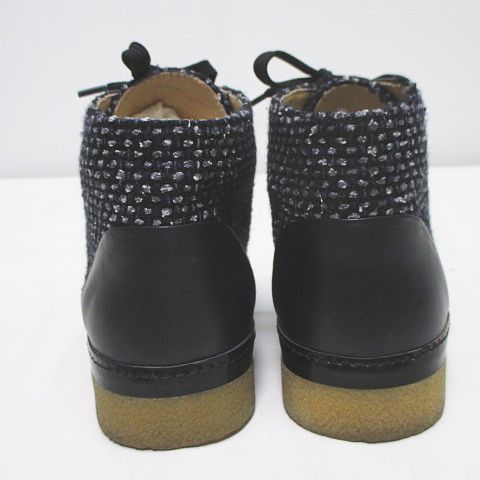 シャネル CHANEL レースアップシューズ 15A G30362 ココマーク