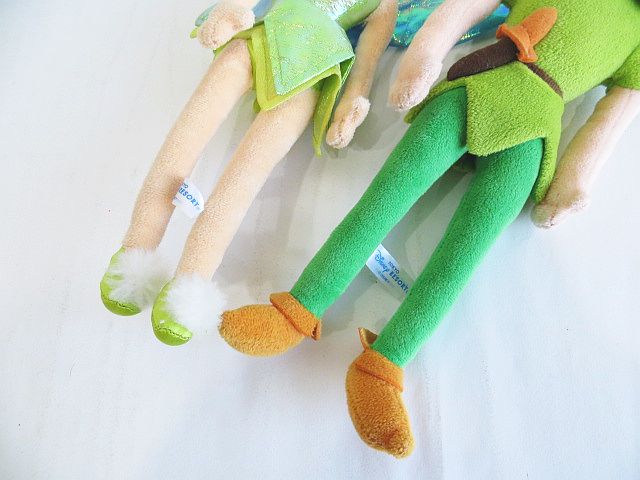 ピーターパンセット　ナナ　ティンカーベル　ジョン　ブランケット　ぬいぐるみ ピーターパンセット ナナ ティンカーベル ジョン ブランケット