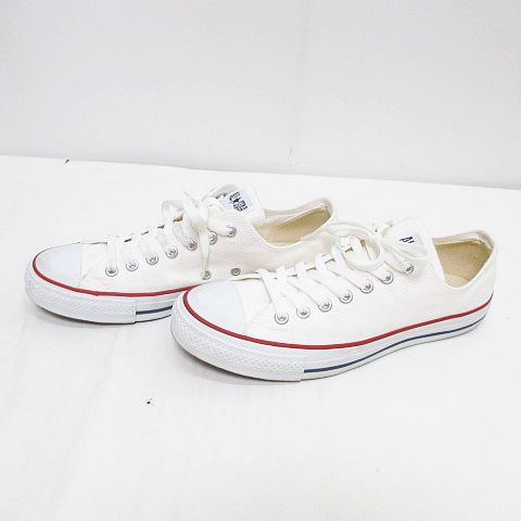 Converse ホワイト ローカットシューズ　27.5㎝　箱無し Converse ホワイト ローカットシューズ 27.5㎝ 箱無し ALL STAR
