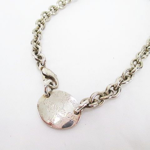 ティファニー TIFFANY & CO. 925 SILVER リターントゥ オーバル タグ 