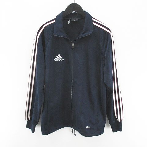 アディダス adidas スポーツウェア ジャージ ストライプ柄 ジャケット 
