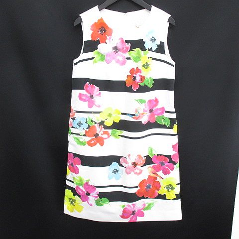 未使用品 チェスティ Chesty 8S556 花柄 フラワー ボーダー  